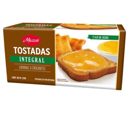 TOSTADA MAZZEI INTEGRAL 142GR