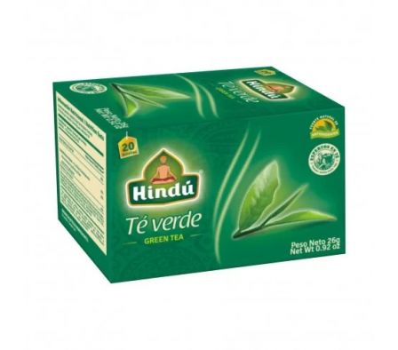 TE VERDE HINDU CLAS 20   SAQUITOS 