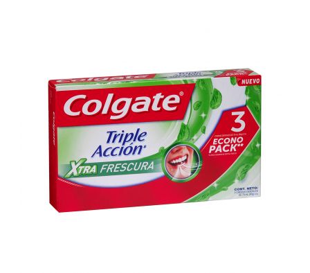 CREMA DENTAL COLGATE T. ACC. EXTRA FRESC 3X75 ML