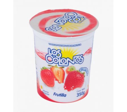 YOGHURT ENT FRUTILLA LOS COLONOS 140  GR