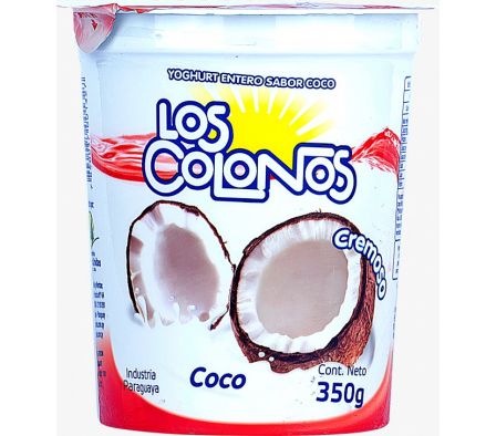 YOGHURT ENT COCO LOS COLONOS 350  GR