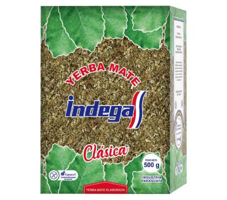 YERBA INDEGA CLASICA CAJA 500  GR