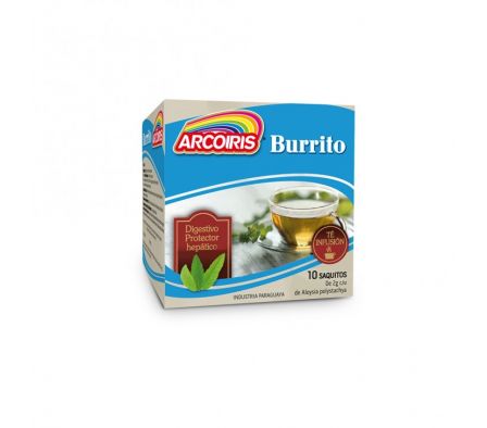 TE BURRITO ARCOIRIS 10X2 GR CAJA