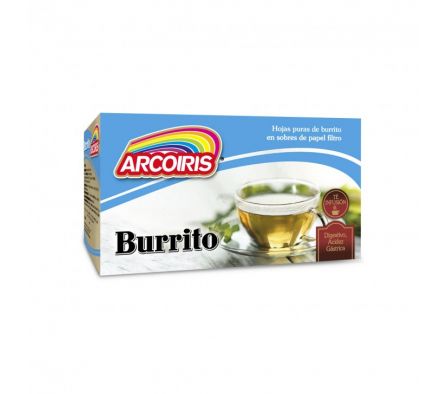 TE BURRITO ARCOIRIS 20X2 GR CAJA