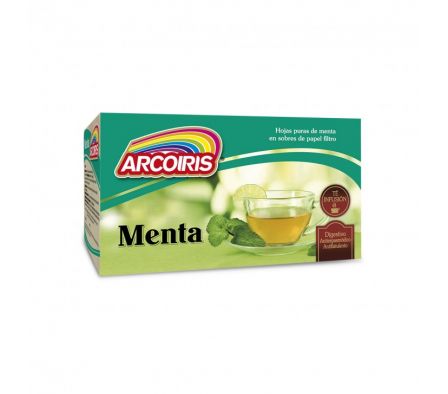 TE DE MENTA ARCOIRIS 20 UNIDADES CAJA