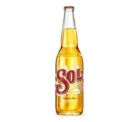 CERVEZA SOL BOTELLA 650ml