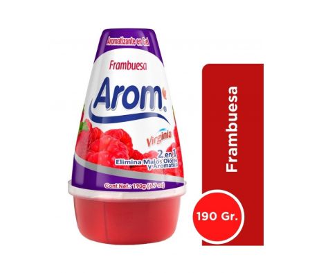 AROMATIZANTE EN GEL AROMA FRAMBUESA 190GR