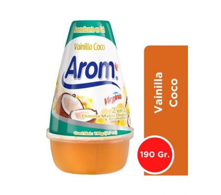 AROMATIZANTE EN  GEL AROMA VAINILLA 190  GR