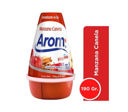 AROMATIZANTE EN GEL AROMA MANZANA CANELA 190  GR