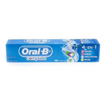 CREMA DENTAL ORAL B COMPLETE 4 EN 1 X 80  GR