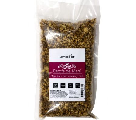 FAROFA NATURE FIT MANI CACAO MIEL 350  GR