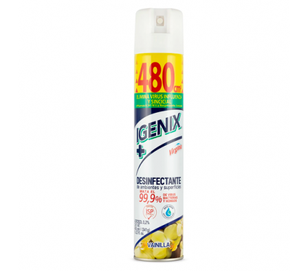 DESINFECTANTE IGENIX VAINILLA AEROSOL 480cm3