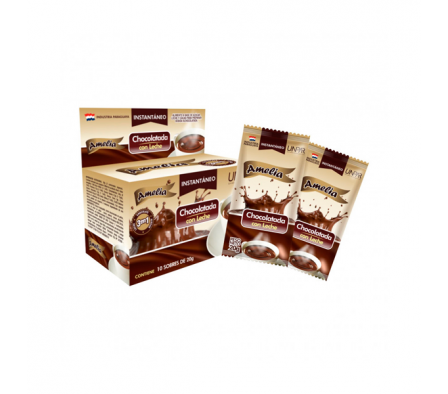 CHOCOLATADA AMELIA CON LECHE 10X20  GR