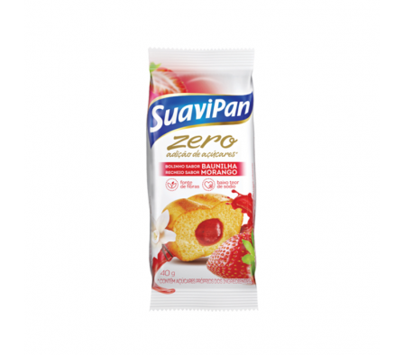 BOLINHO SUAVIPAN MORANGO  LIGHT 40GR