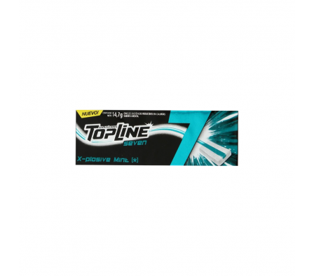 CHICLE TOPLINE 7 MENTA 14.7 GR
