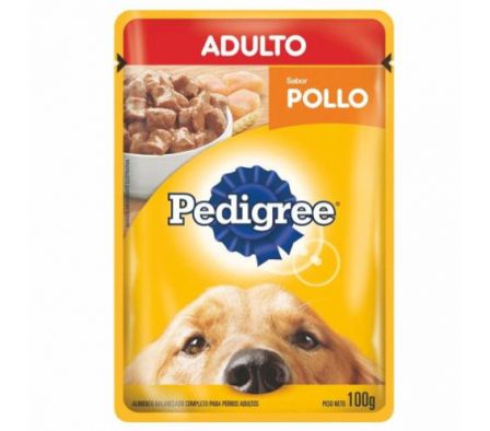 ALIMENTO P/ PERRO PEDIGREE AD POLLO SACHET 100 GR