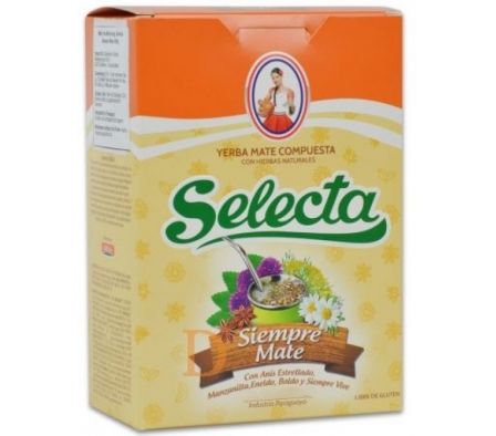 YERBA SELECTA SIEMPRE MATE 500  GR