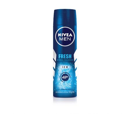 DESODORANTE NIVEA FRESH ICE FOR MEN 150 ML AEROSOL