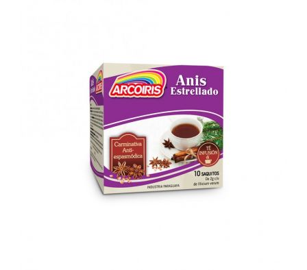 TE DE ANIS ESTRELLADO ARCOIRIS 10  GR