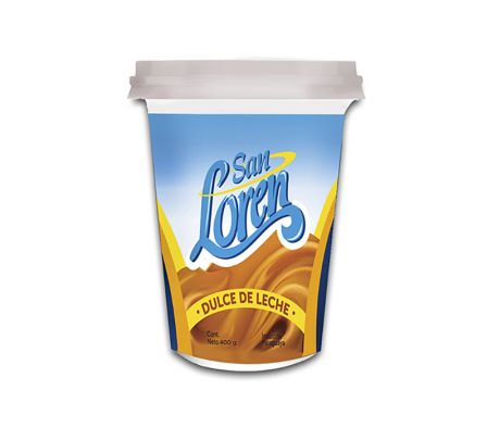 DULCE DE LECHE SAN LOREN 400  GR