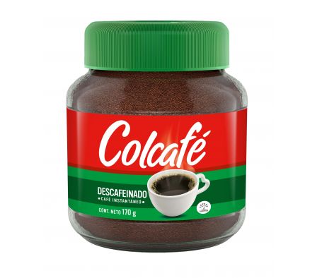 CAFE COLCAFE SOLUBLE DESCAFEINADO 90GR