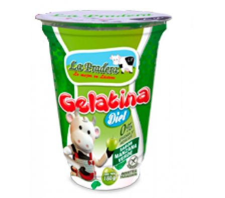 GELATINA DIET MANZANA VERDE LA PRADERA 120 GR