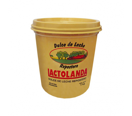 DULCE DE LECHE REPOSTERO  LACTOLANDA 1 KG