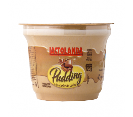 PUDDING LACTOLANDA DULCE DE LECHE 120  GR
