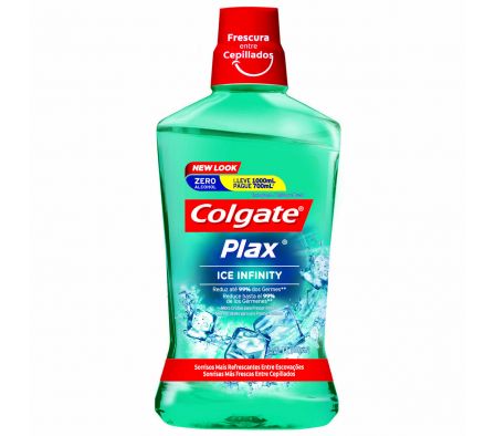 ENJUAGUE BUCAL COLGATE PLAX ICE INFINITY 1000 ML