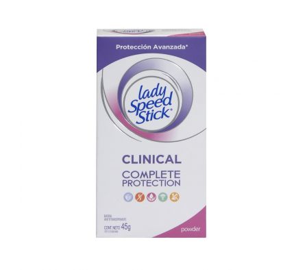 DESODORANTE LADY CLIN COMP POW BARRA 45GR
