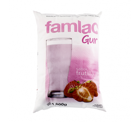 YOGHURT FAMLAC GUR VAINILLA 1 LT 