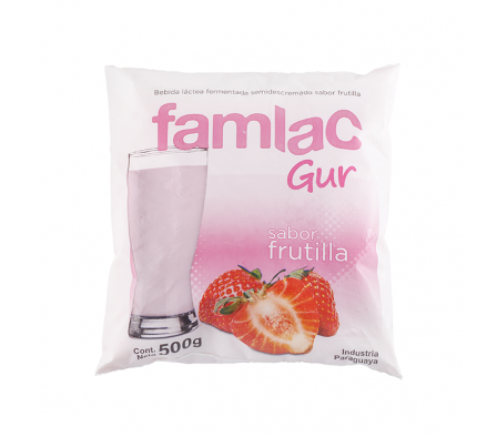 YOGHURT FAMLAC GUR VAINILLA 500 ML