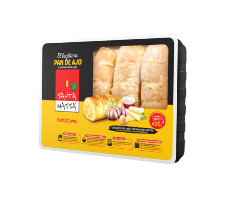 PAN DE AJO TRADICIONAL SANTA MASSA 400 GR
