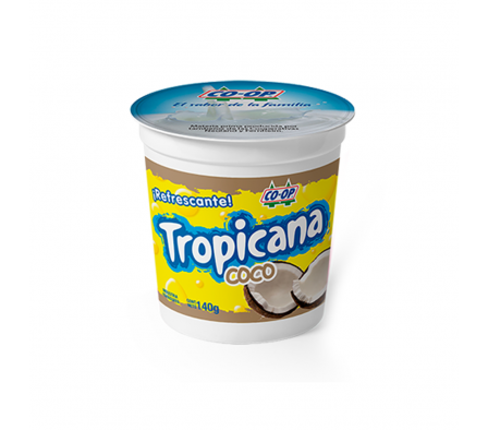 BEBIDA LACTEA TROPICANA COCO 140  GR