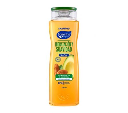 SHAMPOO BALLERINA SIN SAL AGUACATE 750 ML