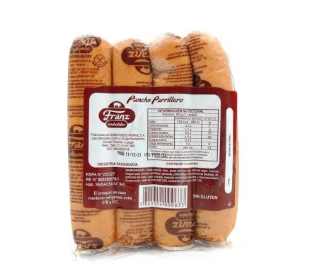 PANCHO PARRI E V FRANZ X 4 UNIDADES